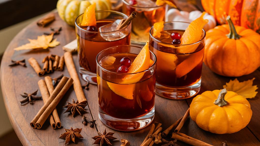 autumn inspired rum cocktail recipes