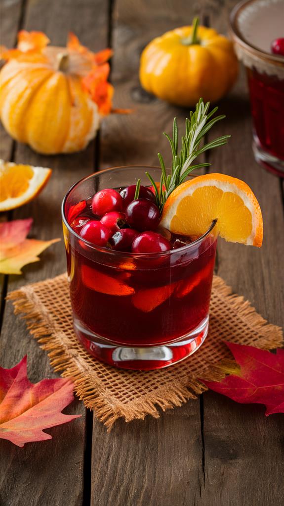 cranberry bourbon cocktail recipe