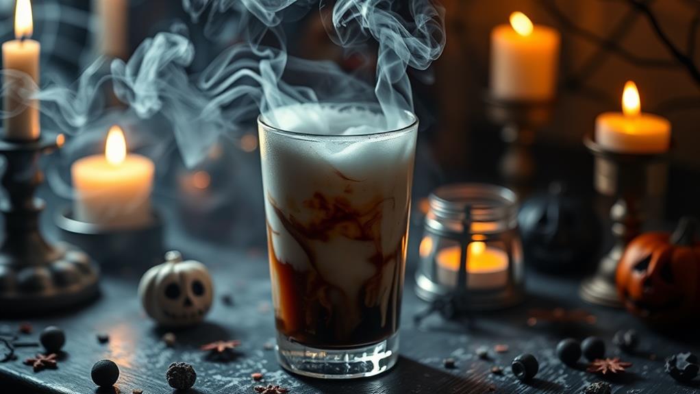 eerie vodka cocktail creation