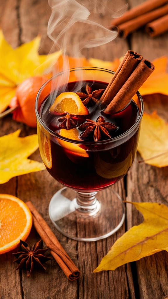 spiced warm beverage treat