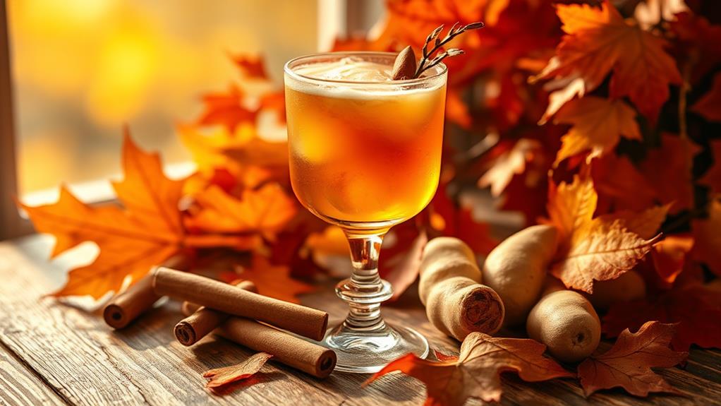 spicy autumn cocktail delight