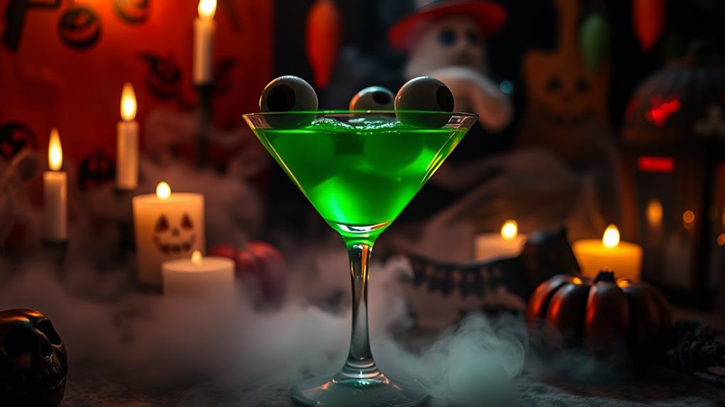 spooky cocktail creation delight