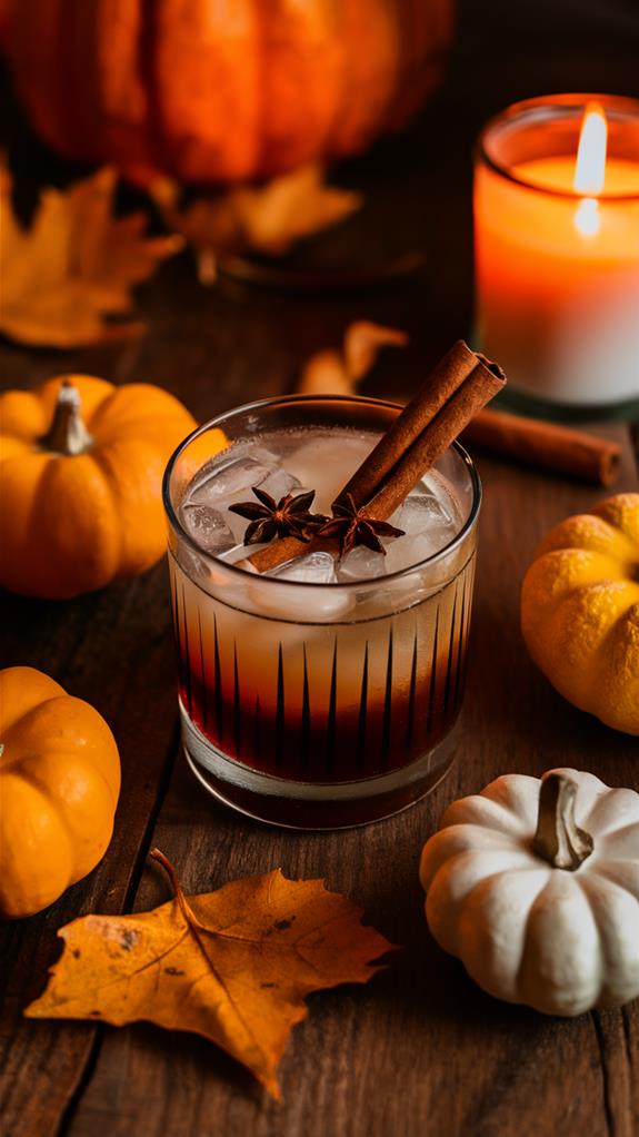 autumn flavored cocktail delight