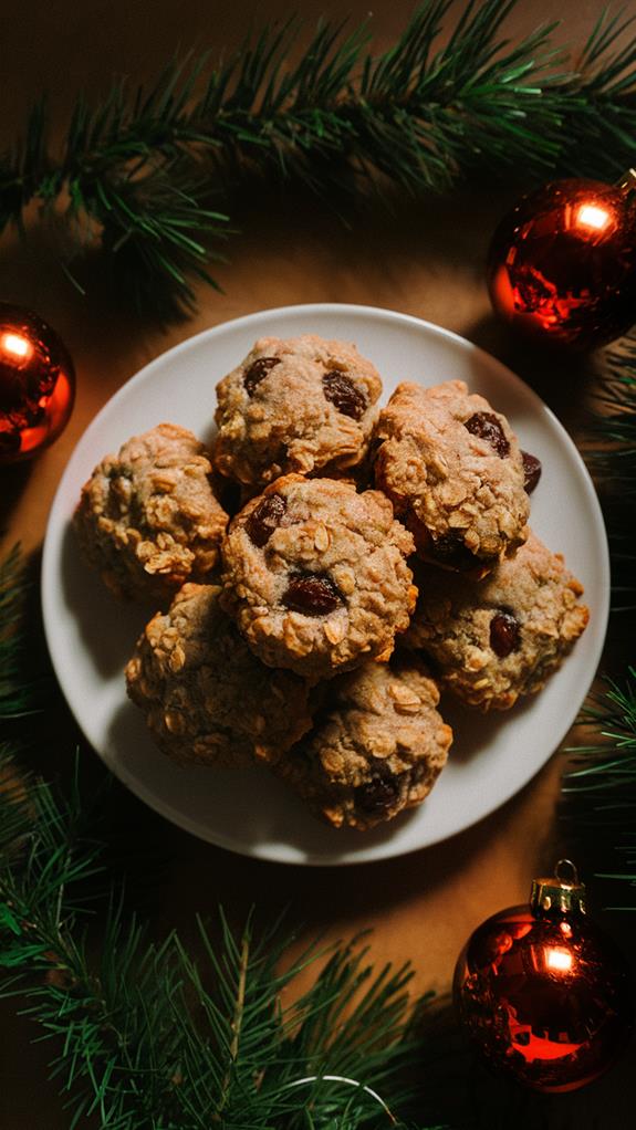 chewy oatmeal raisin treats