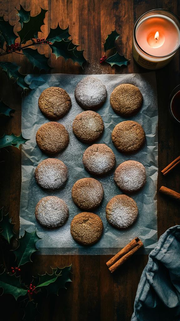 chewy spiced sweet treats