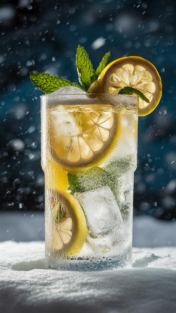 chilled citrus cocktail delight