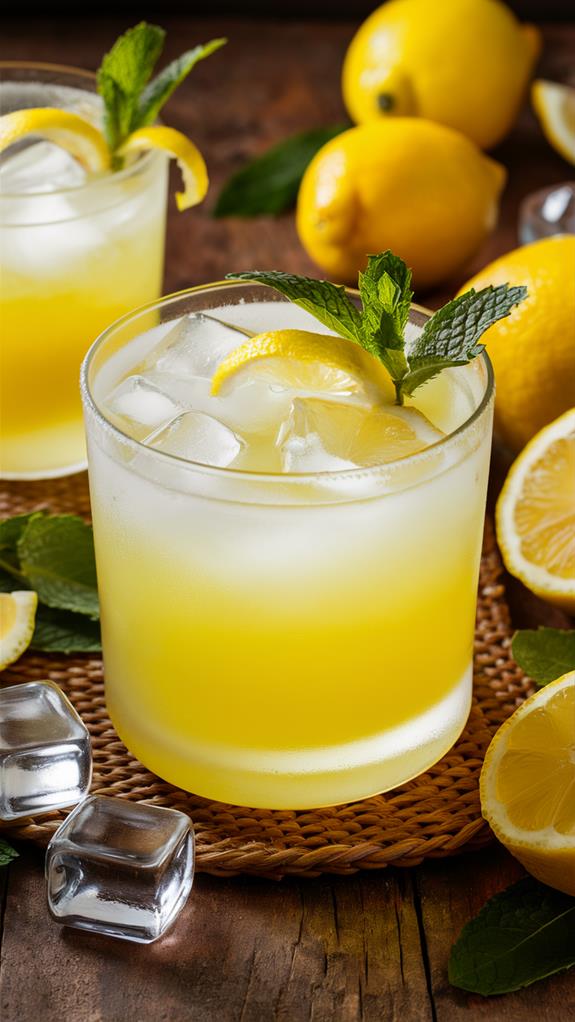 citrusy limoncello cocktail delight