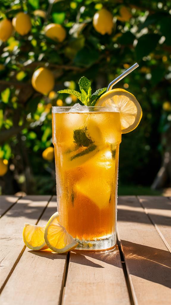 citrusy refreshing beverage blend