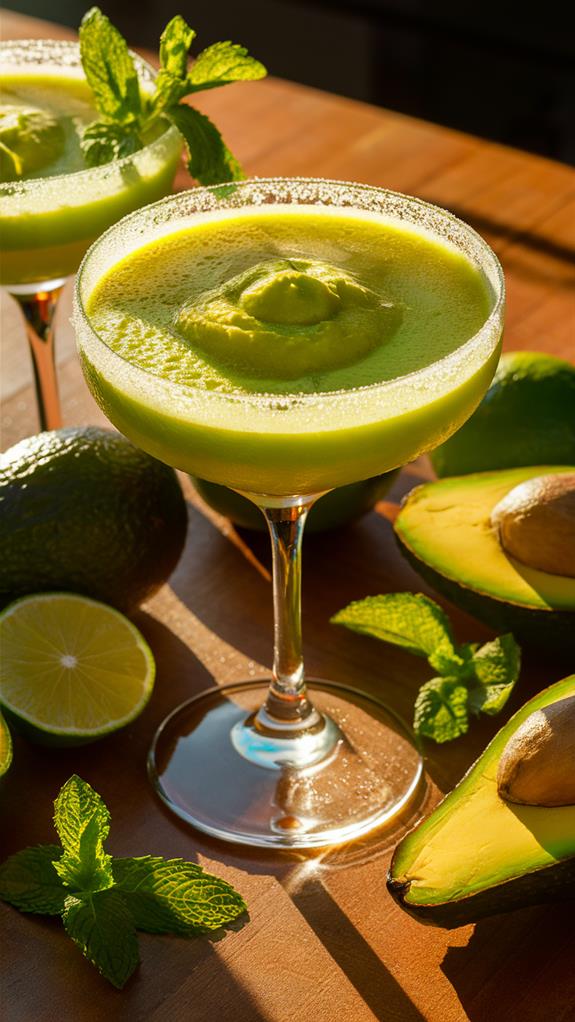 creamy avocado cocktail delight