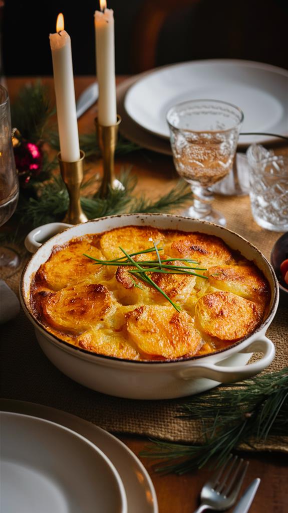 creamy cheesy potato dish