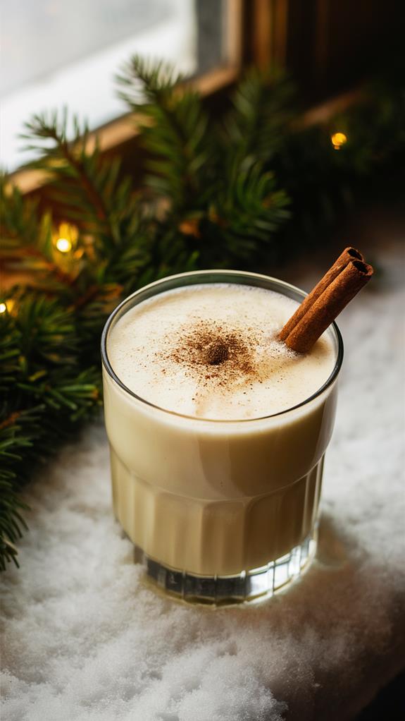 creamy holiday beverage delight