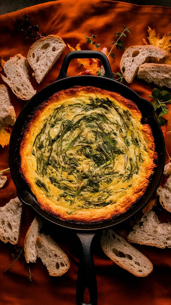 creamy spinach artichoke dip