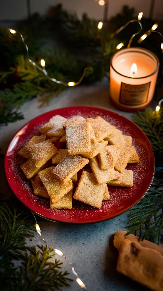 crunchy sweet cookie treat