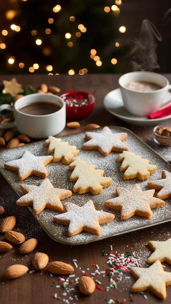 delicious almond flavored cookies