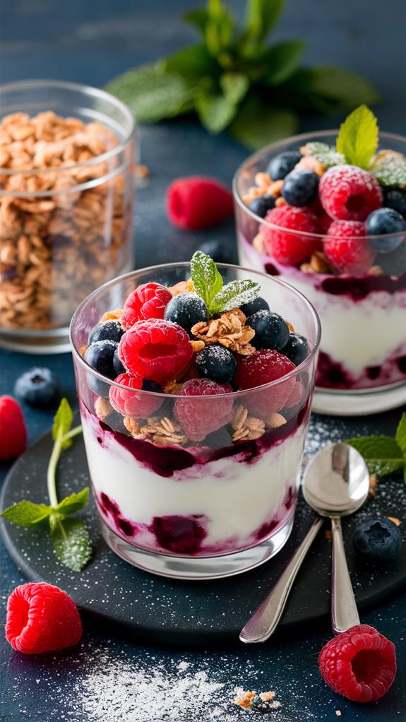 delicious berry yogurt delight