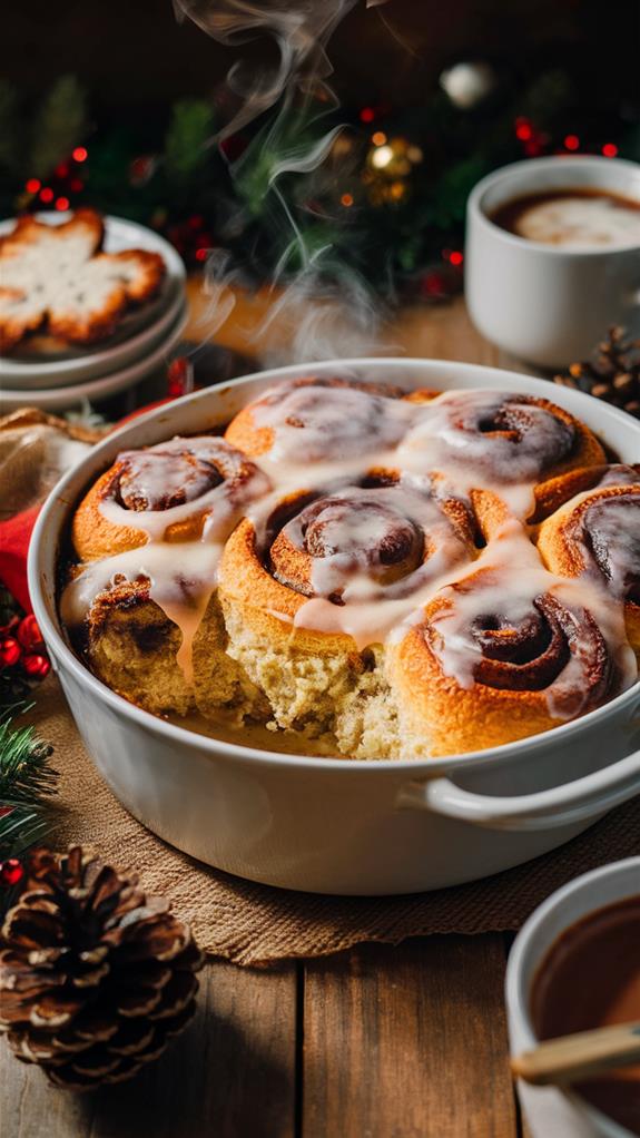 delicious cinnamon roll bake