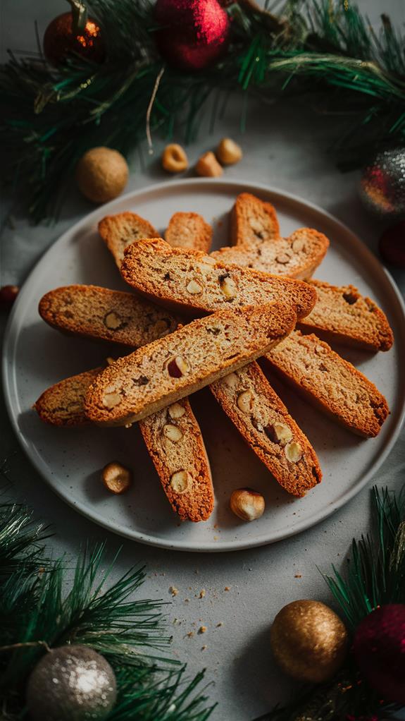 delicious hazelnut biscotti treat