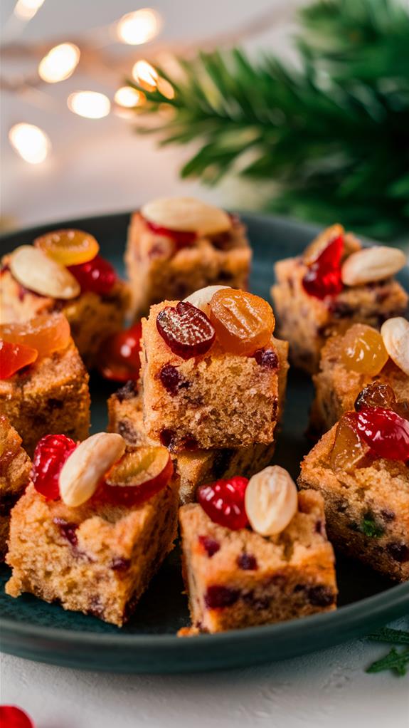 delicious holiday fruitcake treats