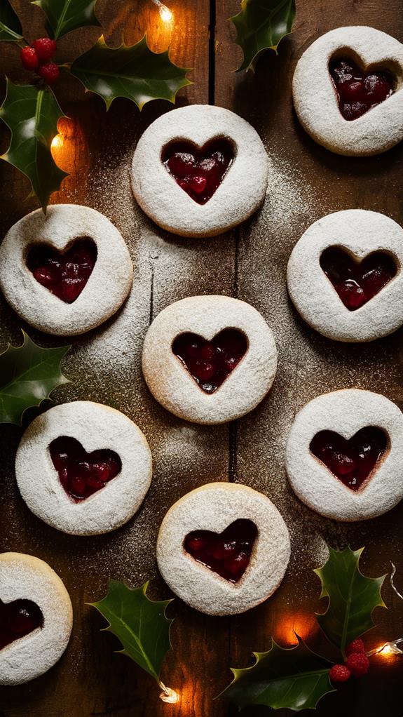 delicious jam filled pastries