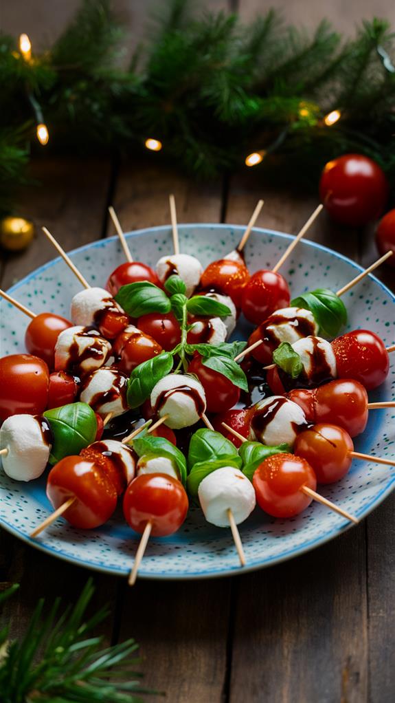 delicious mini caprese appetizers