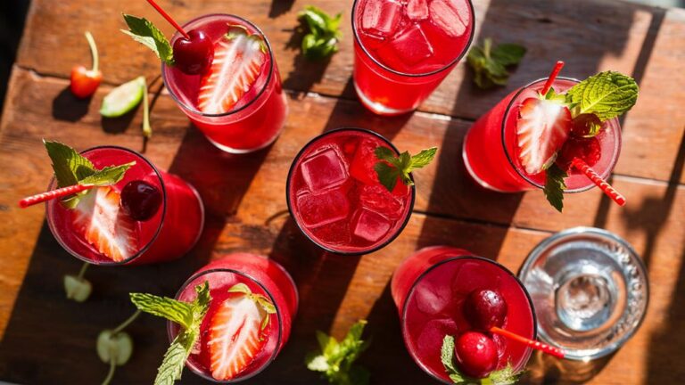 21 Red Cocktail Recipes