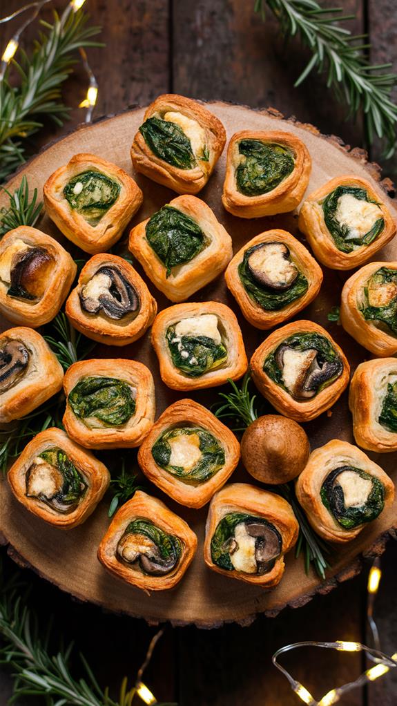 delicious savory pastry bites