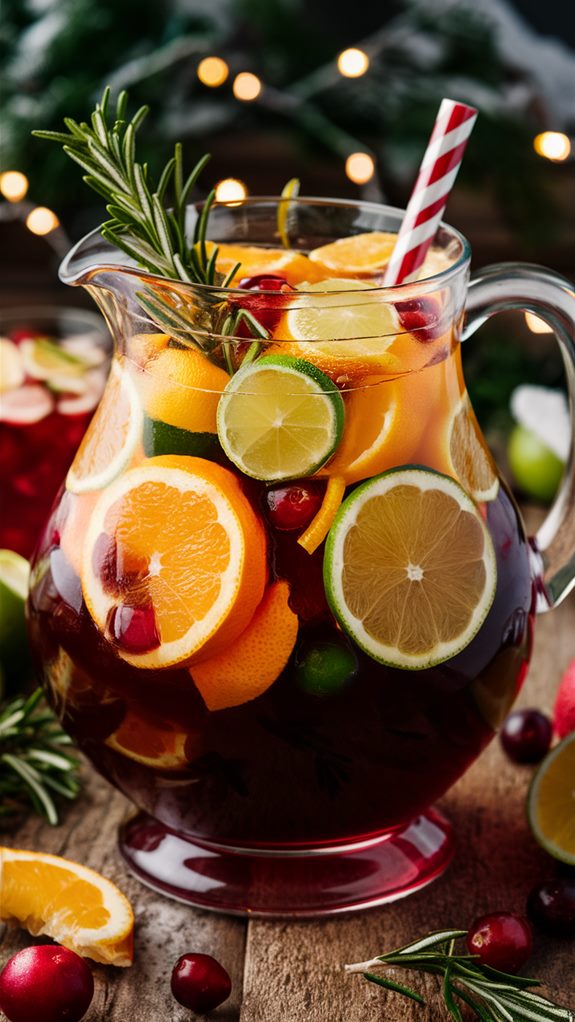 festive citrus sangria recipe