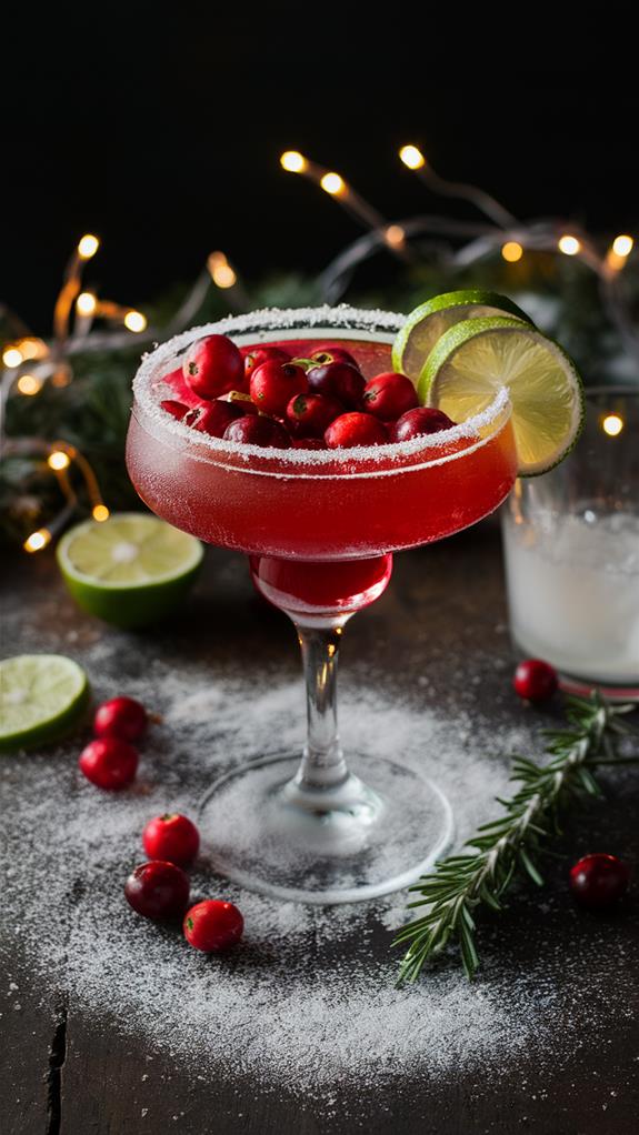 festive cranberry cocktail recipe