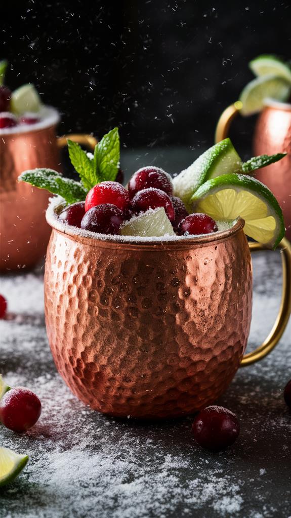 festive cranberry cocktail recipe