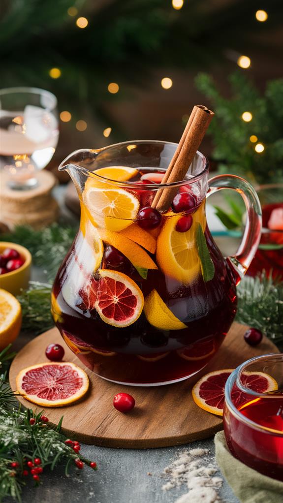 festive fruit cocktail delight