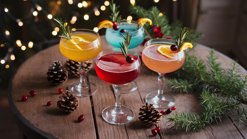 festive gin cocktail recipes