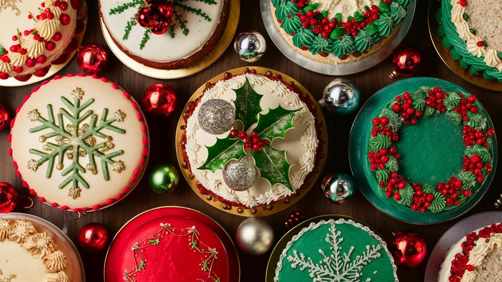 festive holiday cake inspirations