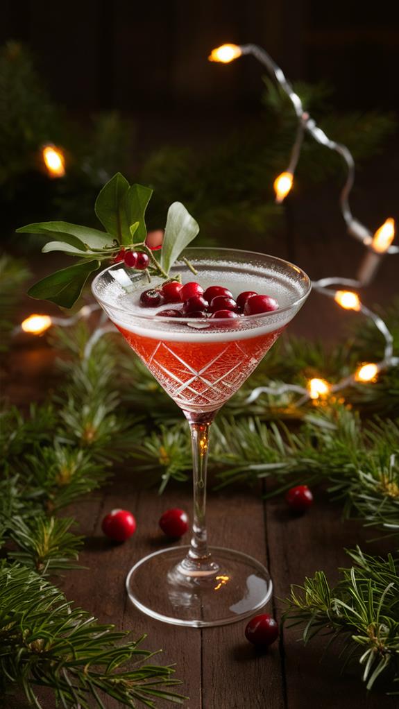 festive holiday cocktail recipe