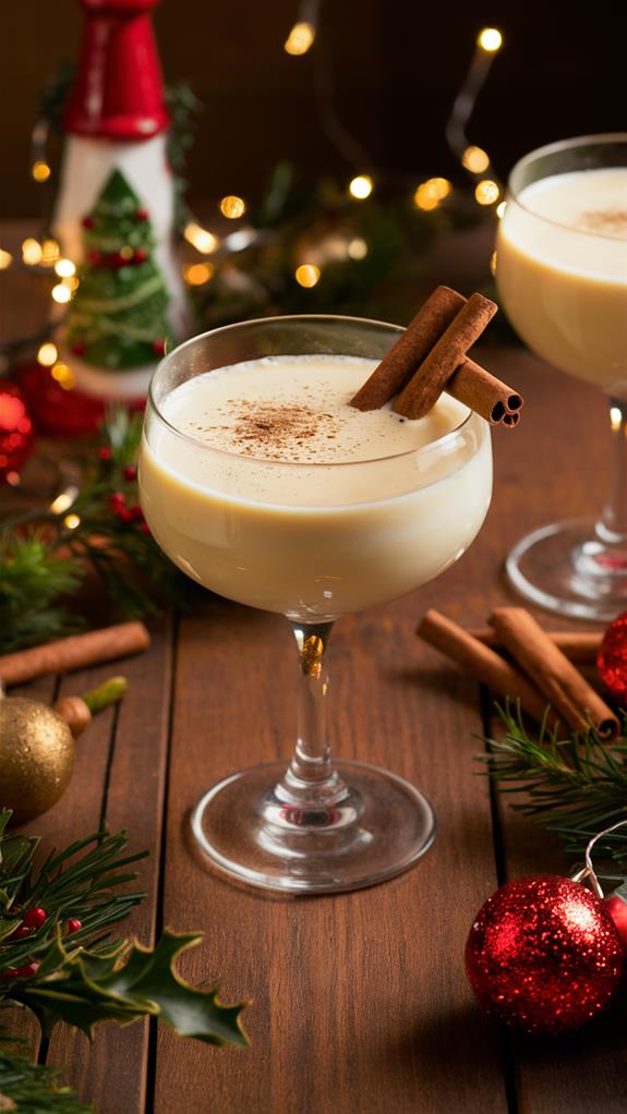 festive spiced holiday cocktail