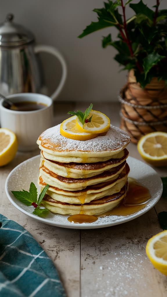 fluffy citrus infused breakfast treat