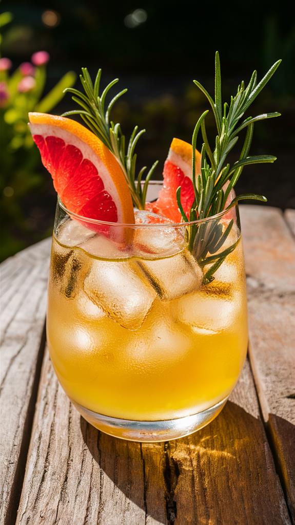 herbal citrus refreshing beverage