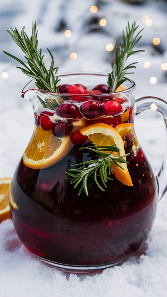 holiday cranberry drink recipe