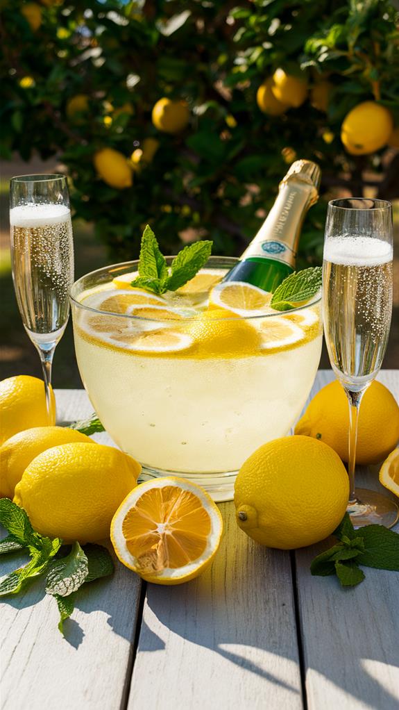 refreshing citrus celebration drink