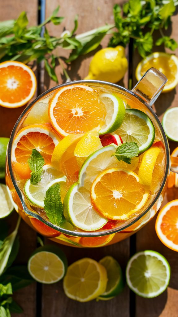 refreshing citrus wine blend