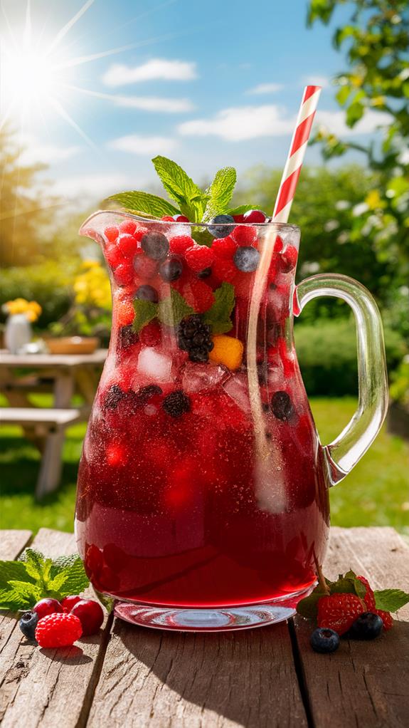 refreshing fruity beverage delight