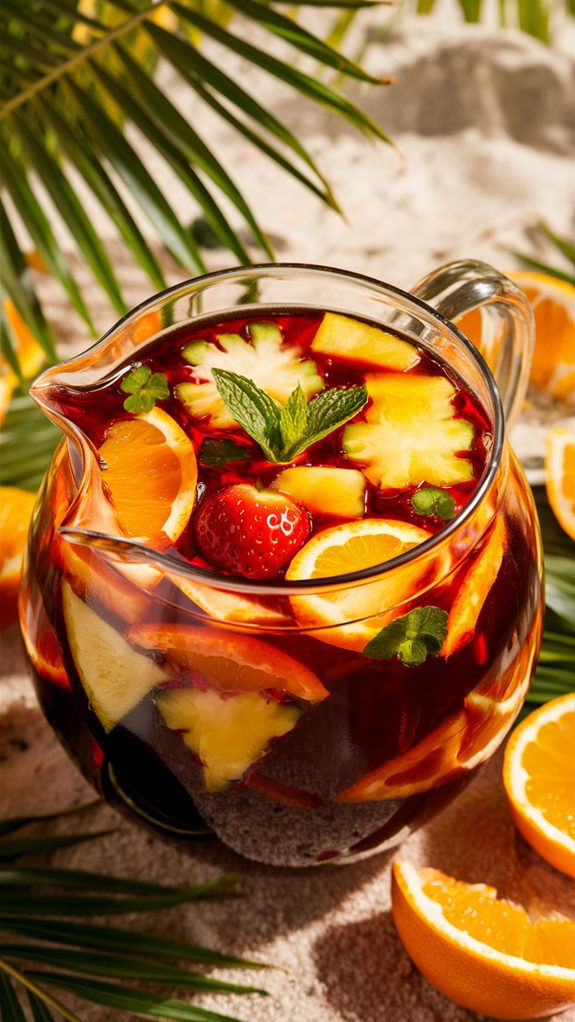 refreshing fruity sangria blend