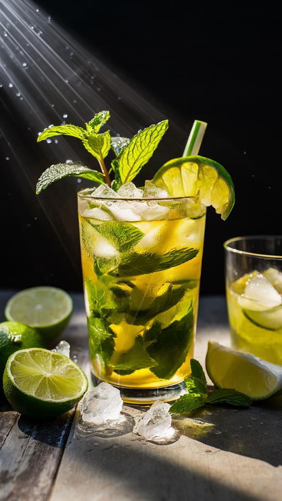 refreshing herbal cocktail delight