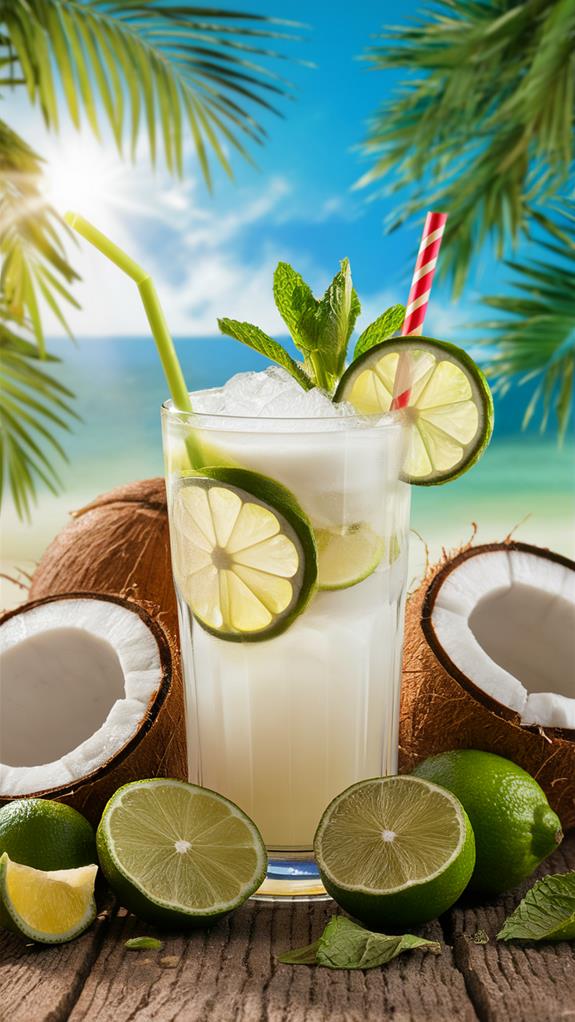 refreshing tropical beverage recipe