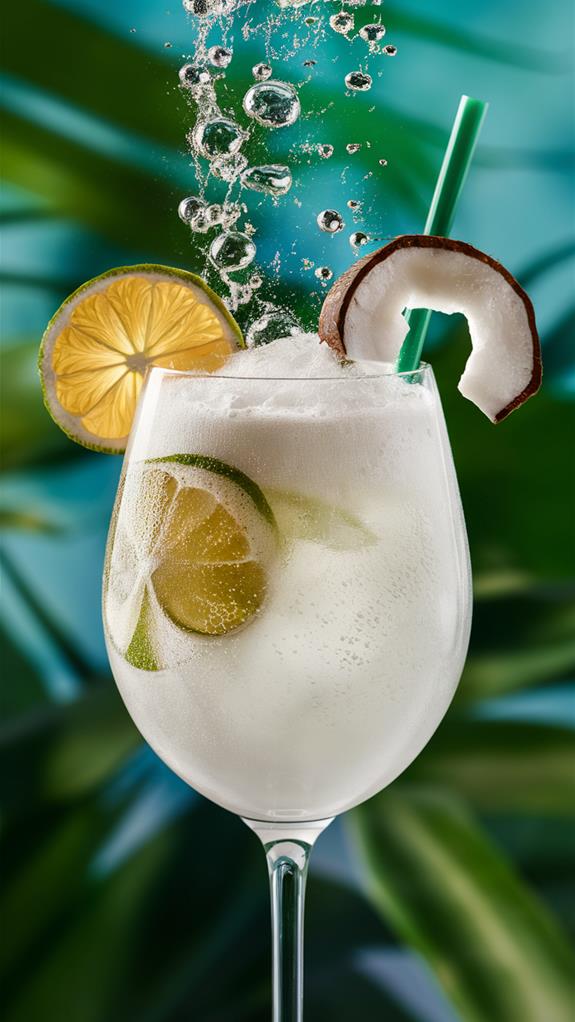 refreshing tropical drink delight