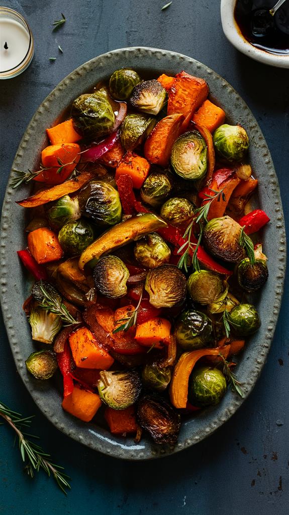 savory balsamic vegetable medley