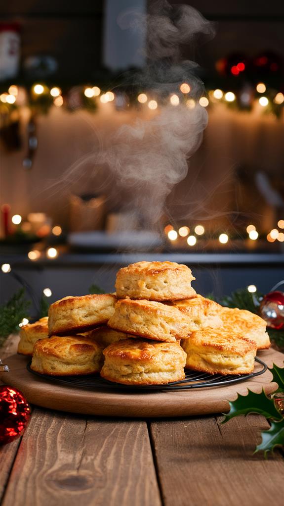 savory sausage cheese biscuits