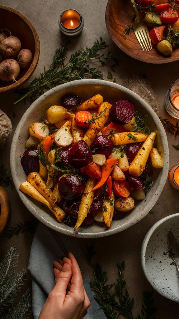 seasonal root vegetable mix