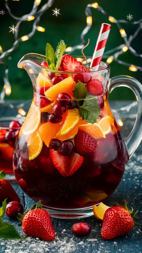 seasonal ros sangria delight