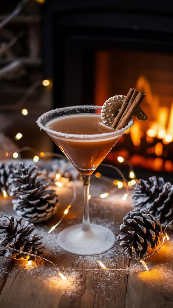 spiced festive cocktail delight