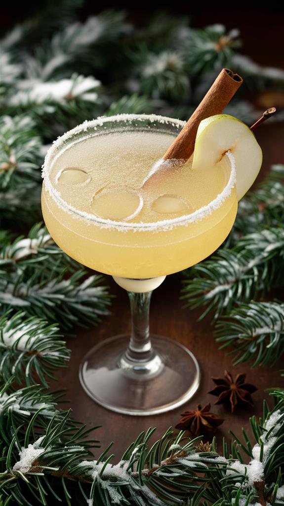 spiced pear cocktail recipe